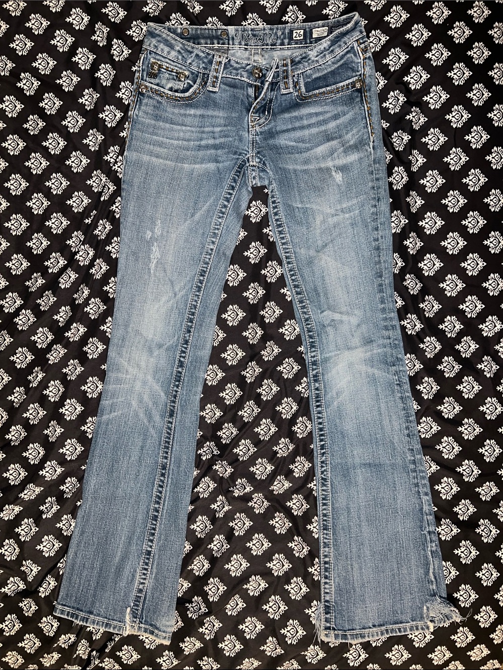 Miss Me Women’s Light Wash Bootcut Jeans